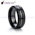 Punk Cross Design Black Tunsgen Party Jewelry Ring for Men